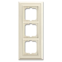 1723-832 - Frame 3-gang cream white 1723-832