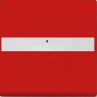 1764 NLI-12-82-101 - Cover plate for switch/push button red 1764 NLI-12-82-101