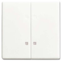 1785 K-884 - Cover plate for switch/push button white 1785 K-884