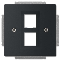 2561-02-885 (10 Stück) - Basic element with central cover plate 2561-02-885