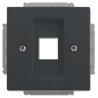 2561-81 (10 Stück) - Basic element with central cover plate 2561-81