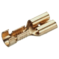 18 1202 - Flat 6.3x0.8 mm barrel 1,5...2,5mm² 18 1202