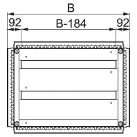 NSYEC662 - Cable screw gland plate for enclosure NSYEC662