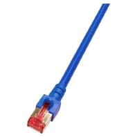 EC6000 25m bl S/FTP - RJ45 8(8) Patch cord Cat.6 25m EC6000 25m bl S/FTP