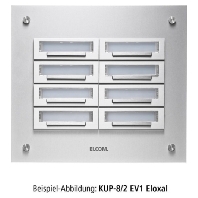 KUP-2/1 EV1 - Push button panel door communication KUP-2/1 EV1