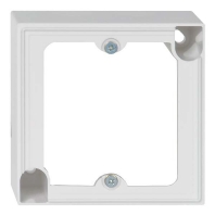 274100 - Surface mounted housing 1-gang white 274100