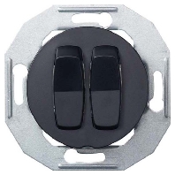 WDE011216 - Series switch flush mounted black WDE011216