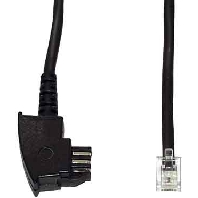 T44 - Telecommunications patch cord TAE F 6m T44