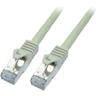 CC242/1grau - RJ45 8(8) Patch cord 6A (IEC) 1m CC242/1grau