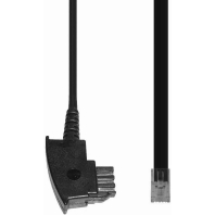 T180/6 - Telecommunications patch cord TAE F 6m T180/6