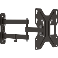 WHS151 - Wall mount black for audio/video WHS151