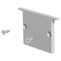 APRTEAP - Aluminium profile end plate incl. 2x screws APRTEAP