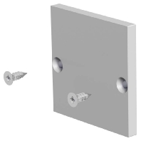 APRUEAP - Aluminium profile end plate incl. 2x APRUEAP screws