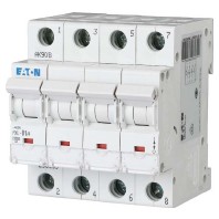 PXL-B1/4 - Miniature circuit breaker 4-p B1A PXL-B1/4