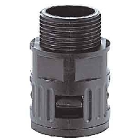 RQG-M AD15,8/M20gr - Straight connector for corrugated hose RQG-M AD15,8/M20gr