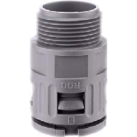 RQG-M AD13,0/M16gr (50 Stück) - Straight connector for corrugated hose RQG-M AD13,0/M16gr