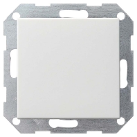 013027 - Push button 1 change-over contact white 013027
