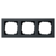 021309 - Frame 3-gang black 021309
