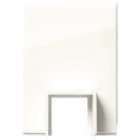 106901 - Cable entry duct slider cream white 106901