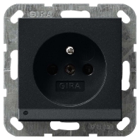 1172005 - Socket outlet (receptacle) black 1172005