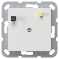 266427 - Switch flush mounted white 266427