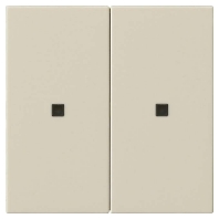 536901 - Cover plate for switch cream white 536901