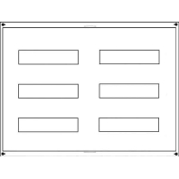 US32A2 - Cover for distribution board 450x500mm US32A2