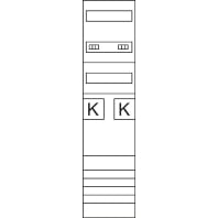 ZH3EL22 - Meter panel 2 kWh-meters 0 rows ZH3EL22