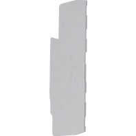 KWE09G - End/partition plate for terminal block KWE09G