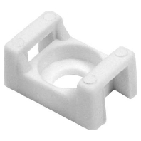 CTM3-PA66-WH-C1 (100 Stück) - Mounting element for cable tie CTM3-PA66-WH-C1
