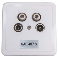 GAD 407 S (10 Stück) - Antenna end socket for antenna GAD 407 S