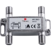 AFC 0921 1,2 GHz - Tap-off and distributor 1 output(s) AFC 0921 1,2 GHz