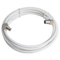 TCIA HQ 300 - Coax patch cord F-Quick connector 3m TCIA HQ 300