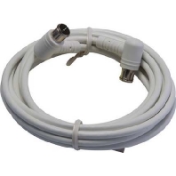 SATKAB A+ 1.5 m - Coax patch cord F-Quick connector 1,5m SATKAB A+ 1.5 m