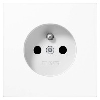 LS 1520 FKI WW - Socket outlet (receptacle) earthing pin LS 1520 FKI WW