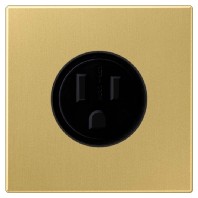 ME 2521-15 C - Socket outlet (receptacle) NEMA brass ME 2521-15 C