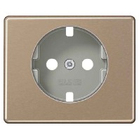 SL520GBPL (20 Stück) - Cover plate for Wall socket bronze SL520GBPL