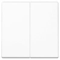 A102WW - Cover plate for switch/push button white A102WW