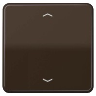 CD101PBR - Cover plate for venetian blind brown CD101PBR