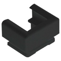 12SW (25 Stück) - Cable entry duct slider black 12SW