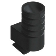 13SW (10 Stück) - Cable entry conduit inlet black 13SW