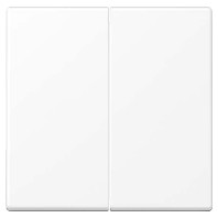 A595WWM - Cover plate for switch/push button white A595WWM