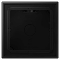 LS581ASWM - Surface mounted housing 1-gang black LS581ASWM