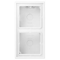 LS582AWWM - Surface mounted housing 2-gang white LS582AWWM