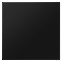 LS994BSWM - Cover plate for Blind plate black LS994BSWM