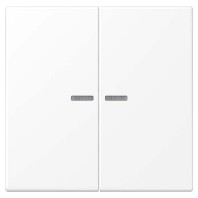 LS995KO5WWM - Cover plate for switch/push button white LS995KO5WWM