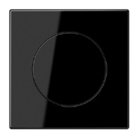 LS 1740 SW - Cover plate for dimmer black LS 1740 SW