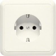 521 PL - Cover plate for Wall socket cream white 521 PL