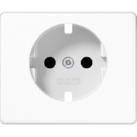 SL 520 KI WW PL (20 Stück) - Cover plate for Wall socket cream white SL 520 KI WW PL