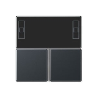 A 4093 TSA ANM - Cover plate for switch anthracite A 4093 TSA ANM